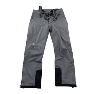 North Face Apex Snow Ski Pants Bibs Women's Size 10 Gray CLST
